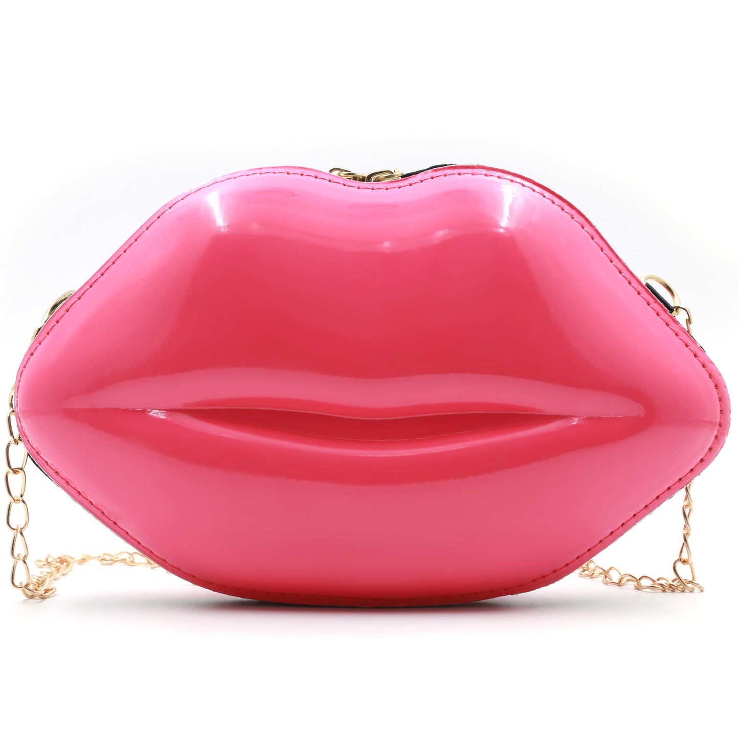 Red Lip Clutch Purse