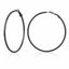 TIZU Big Hoop Earrings for Women Stainless Steel Hypoallergenic 14K Gold/Rose Gold/Black/Silver Hoop Earrings, 40mm/50mm/60mm/70mm Hoops Earrings