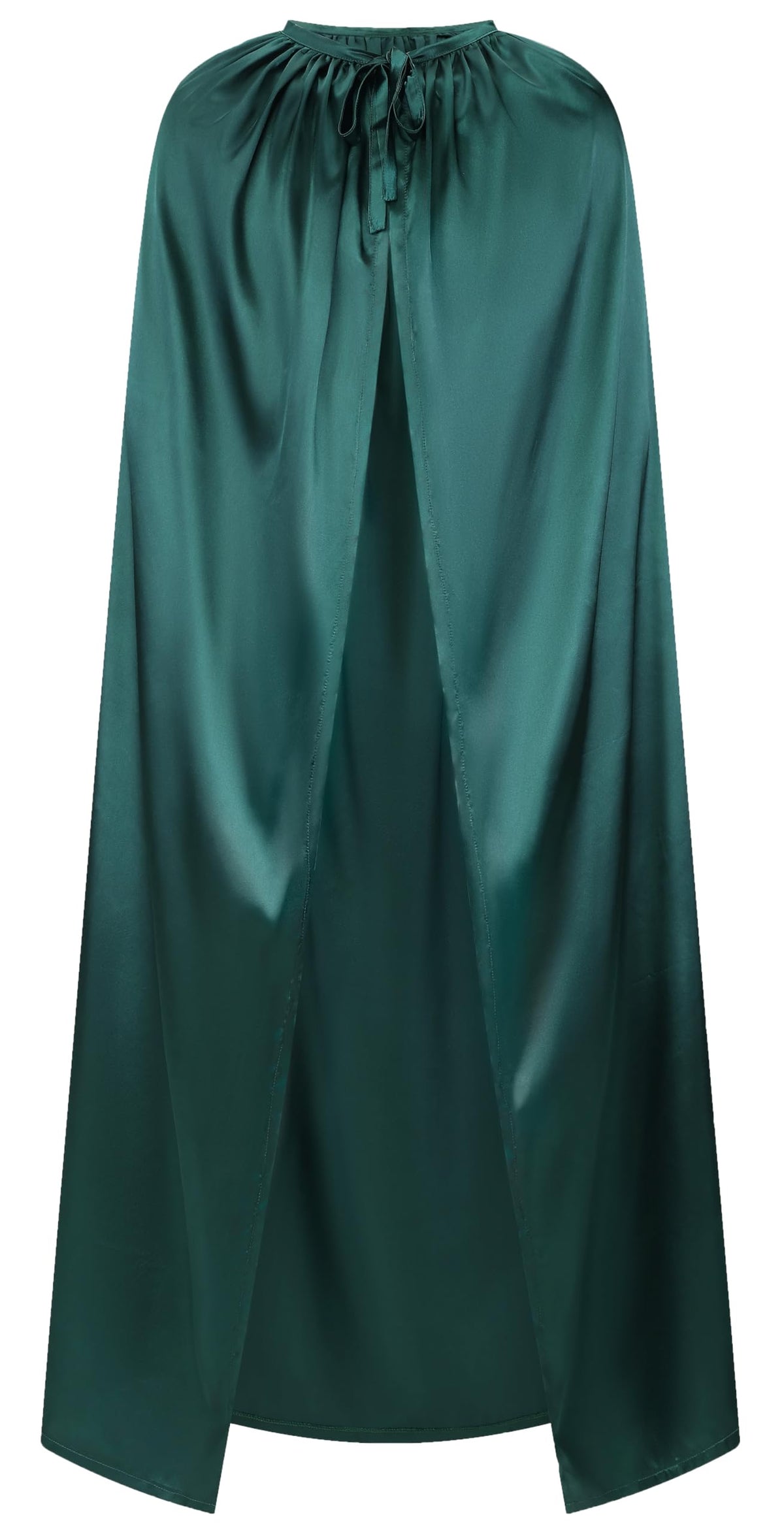 Unisex Full Length Cape Cloak, Halloween Witch Vampire Wizard Knight Robe Cosplay Costume for Women Men