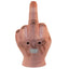 Middle Finger Funny Head Mask Costume Party Prop Adult Middle Finger Mask