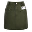 Kate Kasin Womens Fuax Leather Mini Pencil Skirts with Shorts 2026
