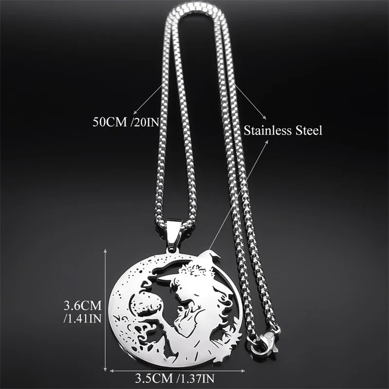 Spiritual Symbol Necklace - Wiccan Jewelry