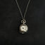 Gothic Steampunk Pocket Watch Necklace - Hollow Heart with Wings & Chain Pendant