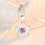 Peach Blossom Flower Jewelry 925 Sterling Silver