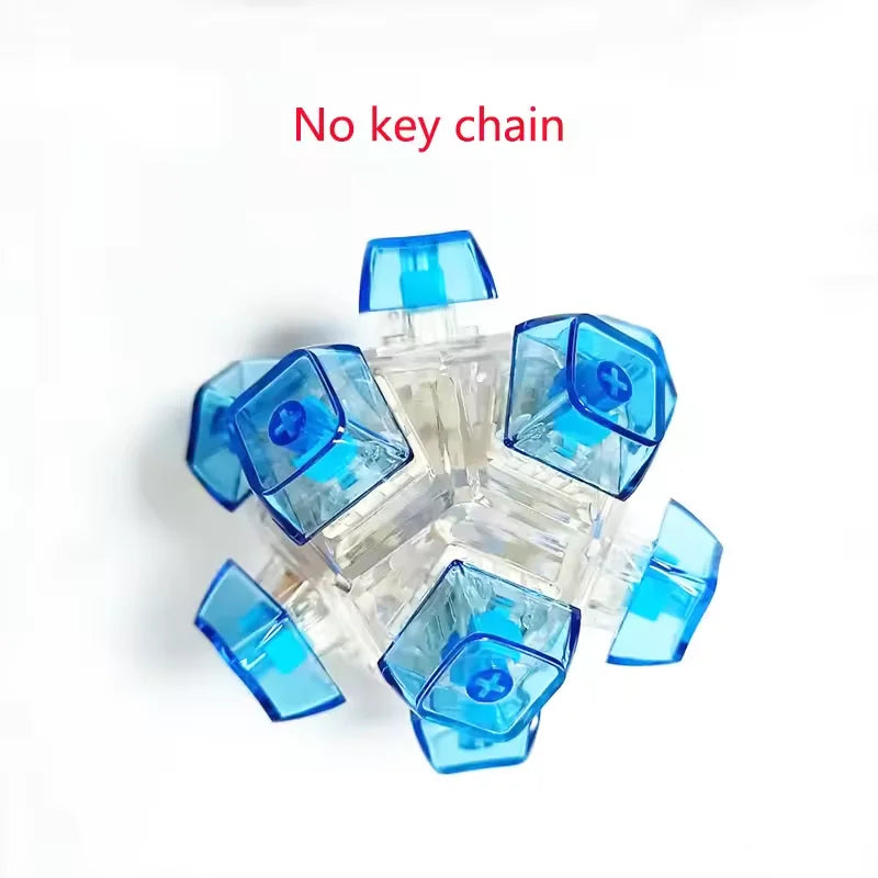 9-Key Mini Keyboard Fidget Keychain