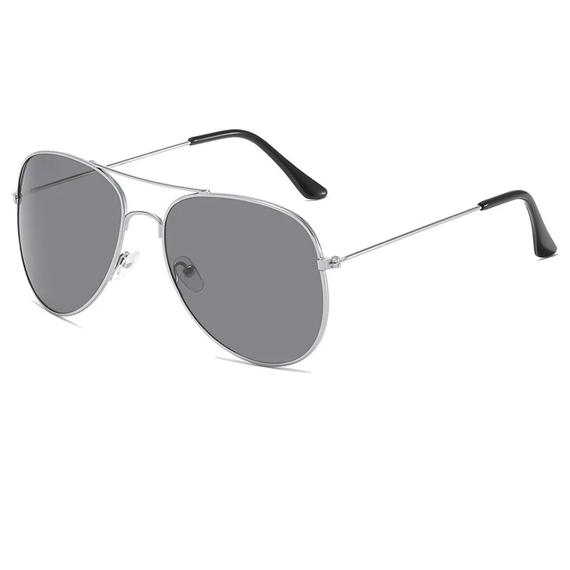 Vintage Red Lens Pilot Aviation Sunglasses