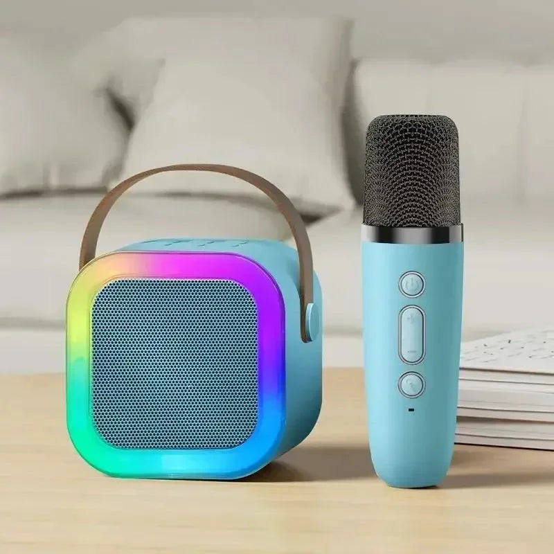 Mini Karaoke Bluetooth Speaker with Microphone