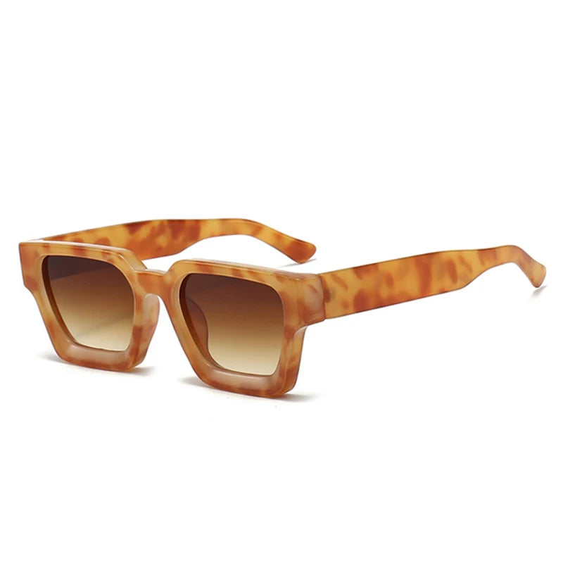 Retro Square Tinted Sunglasses – UV400