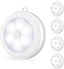 Mlambert 4 Pack Motion Sensor LED Night LED Light for Stairs, Cabinet, Cool White