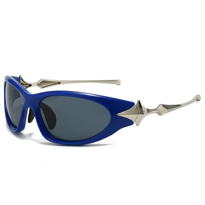 Futuristic Y2K Steampunk Sport Sunglasses