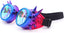Kaleidoscope Rainbow Prism Steampunk Rave Goggles