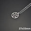 Pentagram Necklace - Wiccan Pendant Jewelry