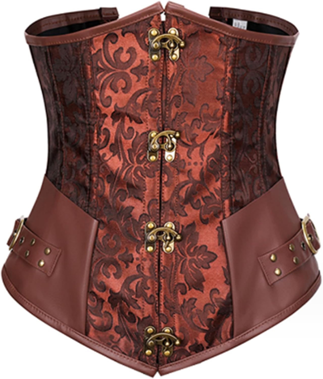 Moonight Underbust Corset Steampunk Half Waist Corset Bustier Underbust Waist Cincher