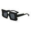 Square Concave Y2K Steampunk Sunglasses – UV400