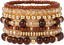 Boho Beaded Stretch Bracelets For Women Stackable Handmade Jewelry