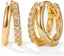 Gold Hoop Earrings for Women Huggie Hoop Earrings Jewelry Gifts