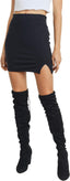 Women's Mini Fitting Split Skirt