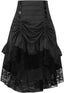 Alivila.Y Fashion Womens Gothic Steampunk Skirt Asymmetrical High Low Dress