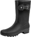 Women's Mid Calf Rain Boots Waterproof Fashion Shoes
