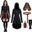Suhine 5pcs Halloween Renaissance Women Costume