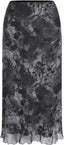 CIDER Women’s Mesh Floral Boho Long Midi Skirts