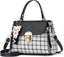 Sweet Small Plaid Crossbody Satchel