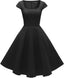 Women's Cocktail Dress 1950s Retro Swing Dress