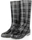 Tall Rain Boots For Women, Knee High Waterproof Slip On