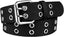 Double Grommet Belt Plus Size 39 To 71'' Nylon Prong Belts For Women