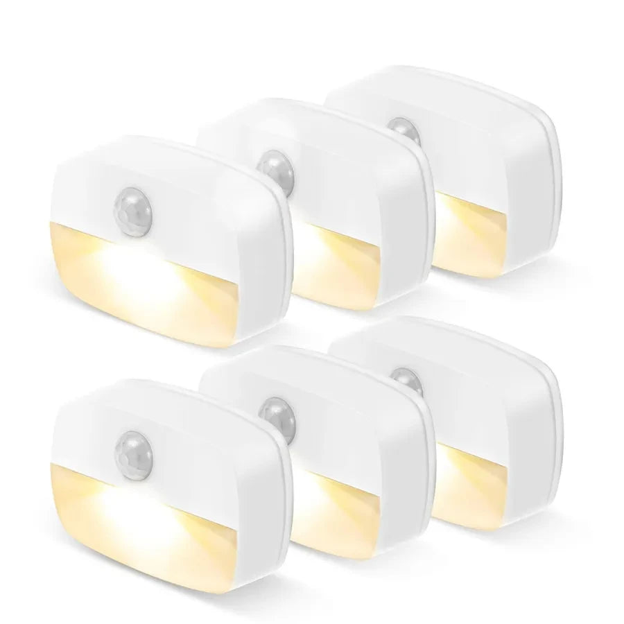 Auto On/off LED Smart Night Lamp Under Cabinet LED Light for Night Cupboard Closet Stairs Main image