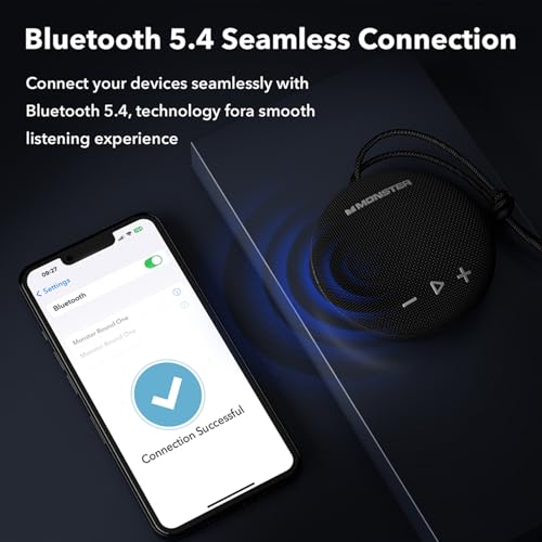 Monster IPX8 Waterproof Bluetooth Speaker – HD Sound
