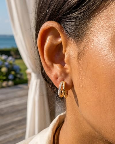 Gold Hoop Earrings for Women Huggie Hoop Earrings Jewelry Gifts