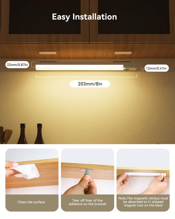 Under Cabinet LED Light for Kitchen, Stairs Secondary image