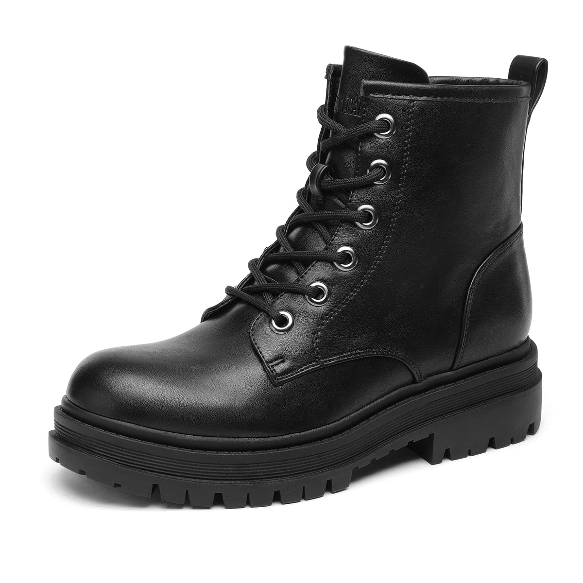 DREAM PAIRS Women's Combat Boots Lace-up Ankle Boots
