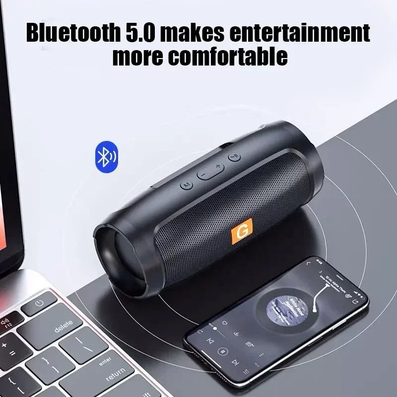 Portable Outdoor Subwoofer Bluetooth Speaker