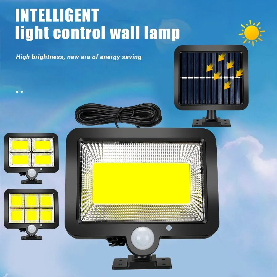 Outdoor Motion Sensor Solar LED Light Waterproof Emergency Street Garden Porch LED Lightin Main image