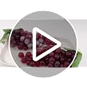 2PCS Red Rubber Grape Simulation Fruit Party Bar Cabinet Decoration Home Garden Wedding Decoration Fruit Photography Props Teaching Props Enlightenment (60 Grains)
