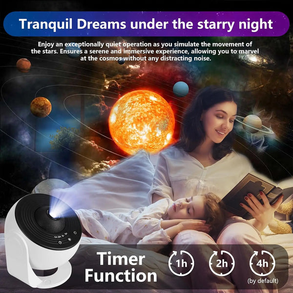 Bedroom Galaxy Projector Night LED Light