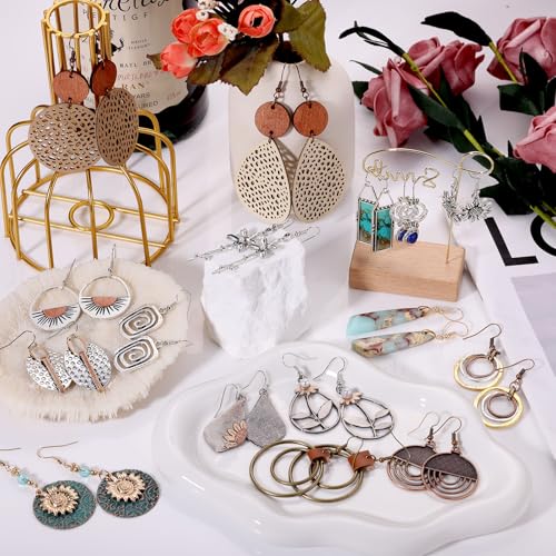 16 Pairs Earrings for Women Trendy, Funtopia Boho Dangle Earrings for Women Secondary image