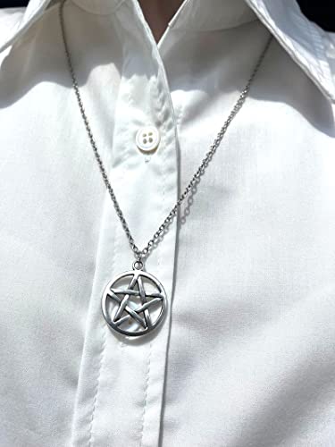 Pentagram Necklace - Wiccan Pendant Jewelry