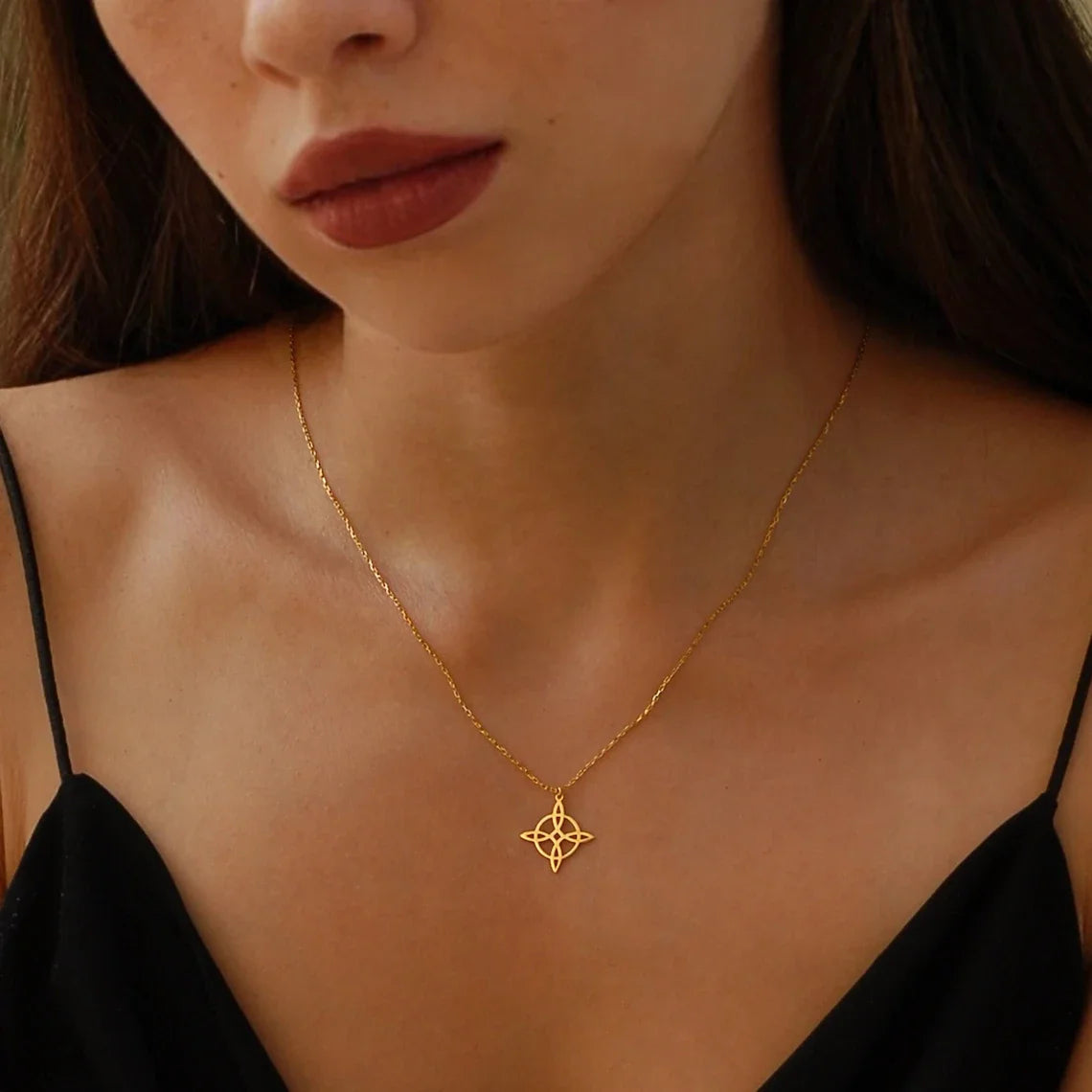 Spiritual Symbol Necklace - Wiccan Jewelry Secondary image