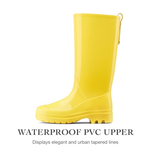 Rain Boots For Women Waterproof Boots, Knee High Rain