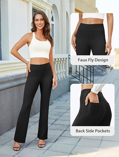 Womens Bootcut Dress Pants Business Casual Work Pants With