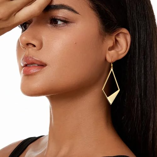 Silver Dangle Earrings for Women Gold Drop Earrings Hypoallergenic