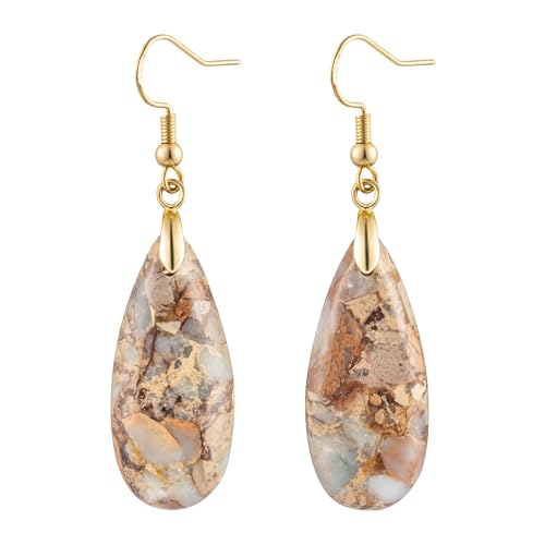 Imperial Jasper Teardrop Earrings Main image