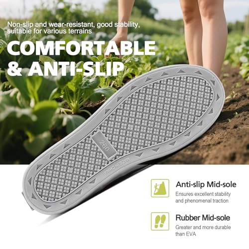 Women's Deck Boots, Waterproof Ankle Rain Boots With Anti-slip