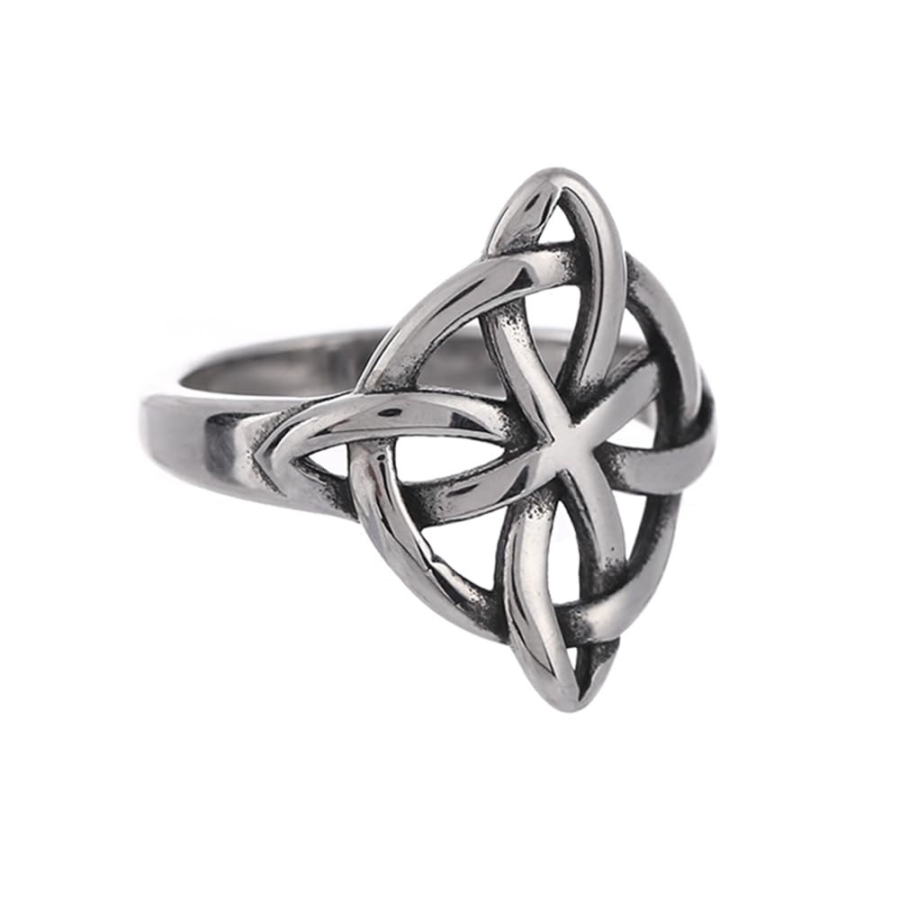 Celtic Witch Knot Necklace - Trinity Symbol
