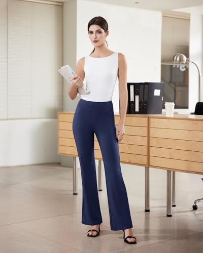 Womens Dress Pants Stretchy Work Pants Business Casual Office
