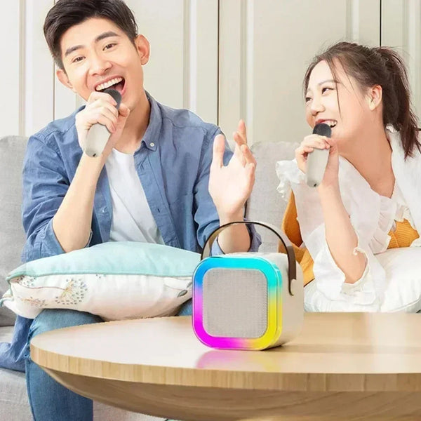 Mini Karaoke Bluetooth Speaker with Microphone