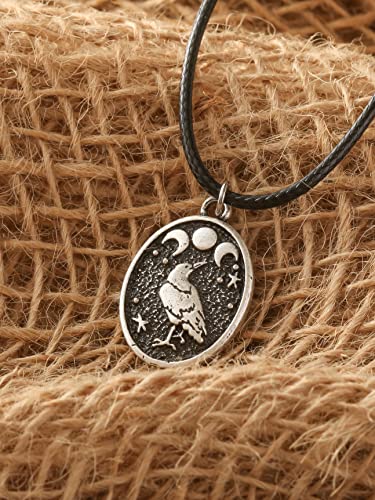 Triple Moon Goddess Necklace - Lunar Phase Jewelry